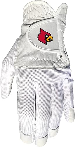 Vista 27 de Team Golf NCAA - Guante de golf para mano izquierda para hombre, para diestros, talla única, incluye marcador magnético extraíble de doble cara