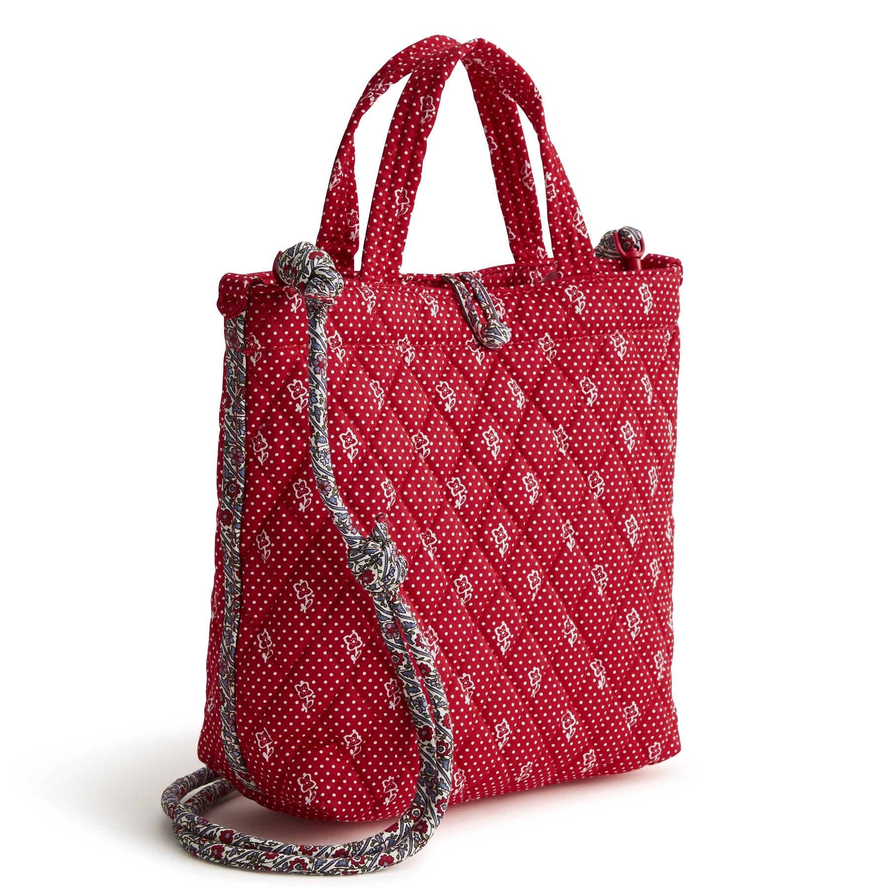 Vera Bradley Women's Cotton Mini Original Tote, Dotty Floral, One Size