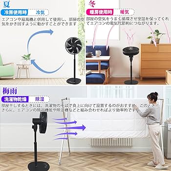 Amazon.co.jp: 扇風機 リビング扇風機 扇風機 dcモーター