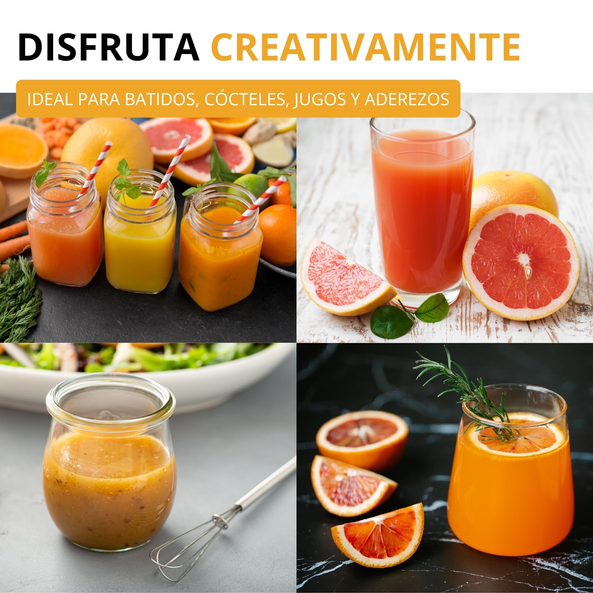 Westmark Exprimidor de limón/cítricos con recipiente, Diámetro: 18,7 cm, Capacidad: 0,5 litros, Plástico, Limetta, Verde manzana, 3091227A