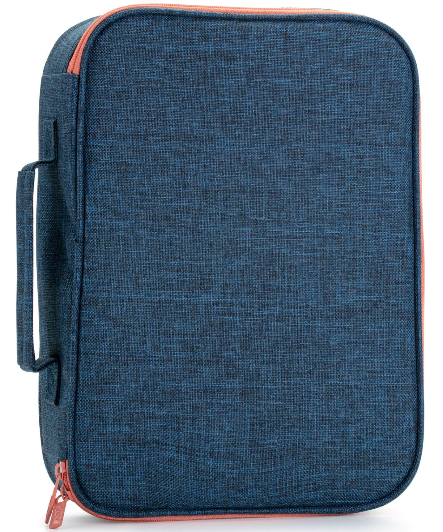 Mr. Pen- Bible Cover Case, Carrying Book Case with Durable Handle, Bible Protective Church Bag for Men & Women, Christian Gifts, Blue