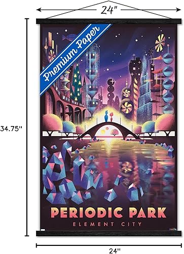 Miniatura 7 de Trends International Disney Pixar Elemental - Póster de pared de parque periódico, 22.375 x 34 pulgadas, paquete de impresión premium y colgador