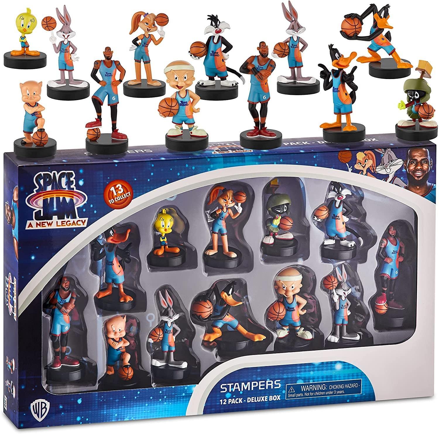 P.M.I. Space Jam Kids' Stamps | Collect All 13 Looney Tunes Toys