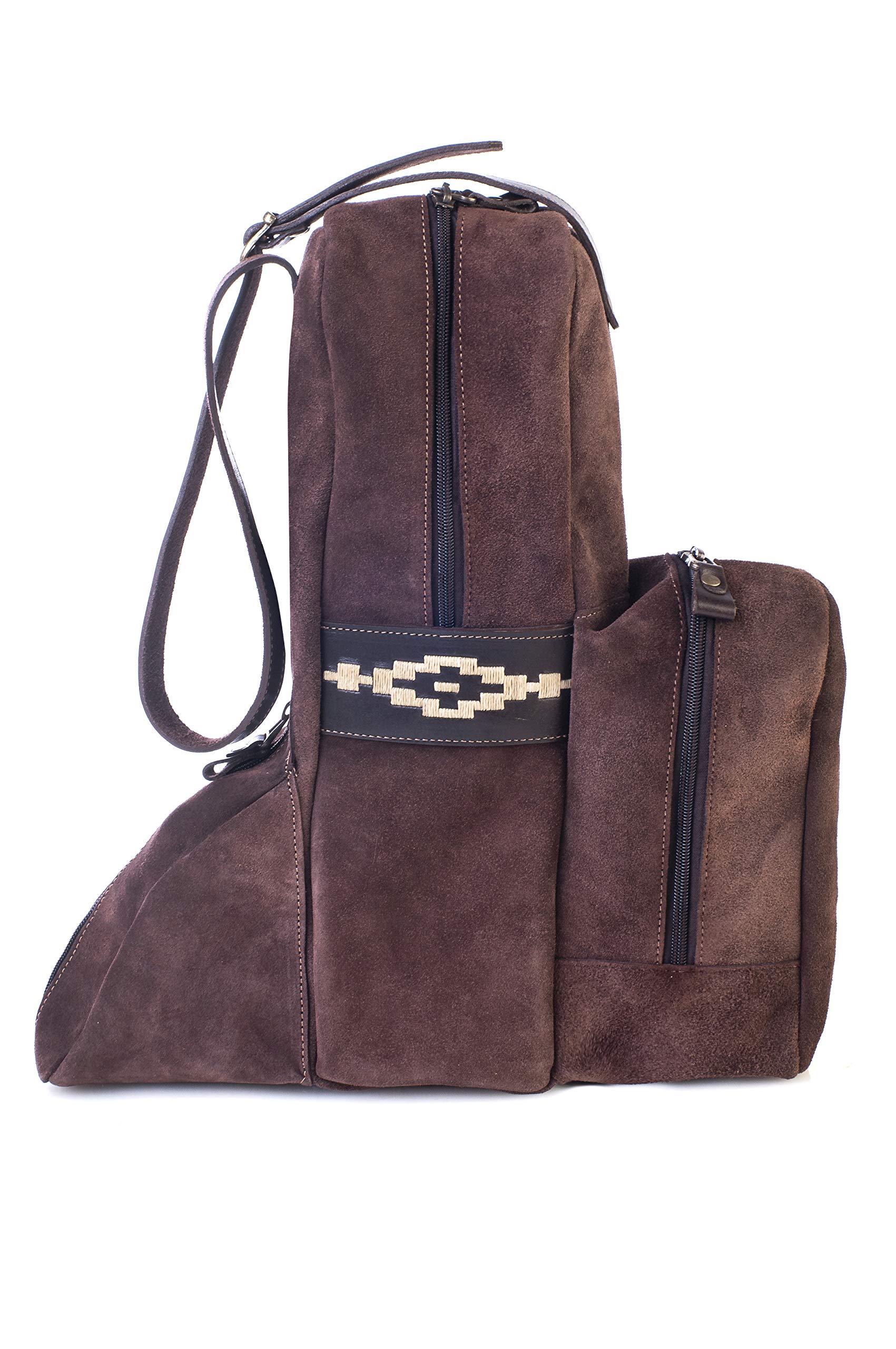 Buy Leather Matera, Mate gourd set bag, yerba mate set bag, yerba mate