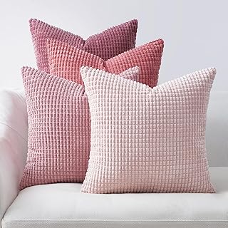 25 Cozy Bedroom Ideas That Make Your Space Feel Like a Retreat 20 Topfinel Aesthetic Pink Room Decor Throw Pillows Covers for Couch Living...