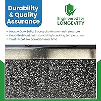 Vista 6 de Filter Everything Replacement Range Hood Filter, Compatible with Broan BPS1FA30 & GE WB02X10713 – 11‑3/4″ × 14‑1/4″ × 3/8″ Aluminum Grease Filter