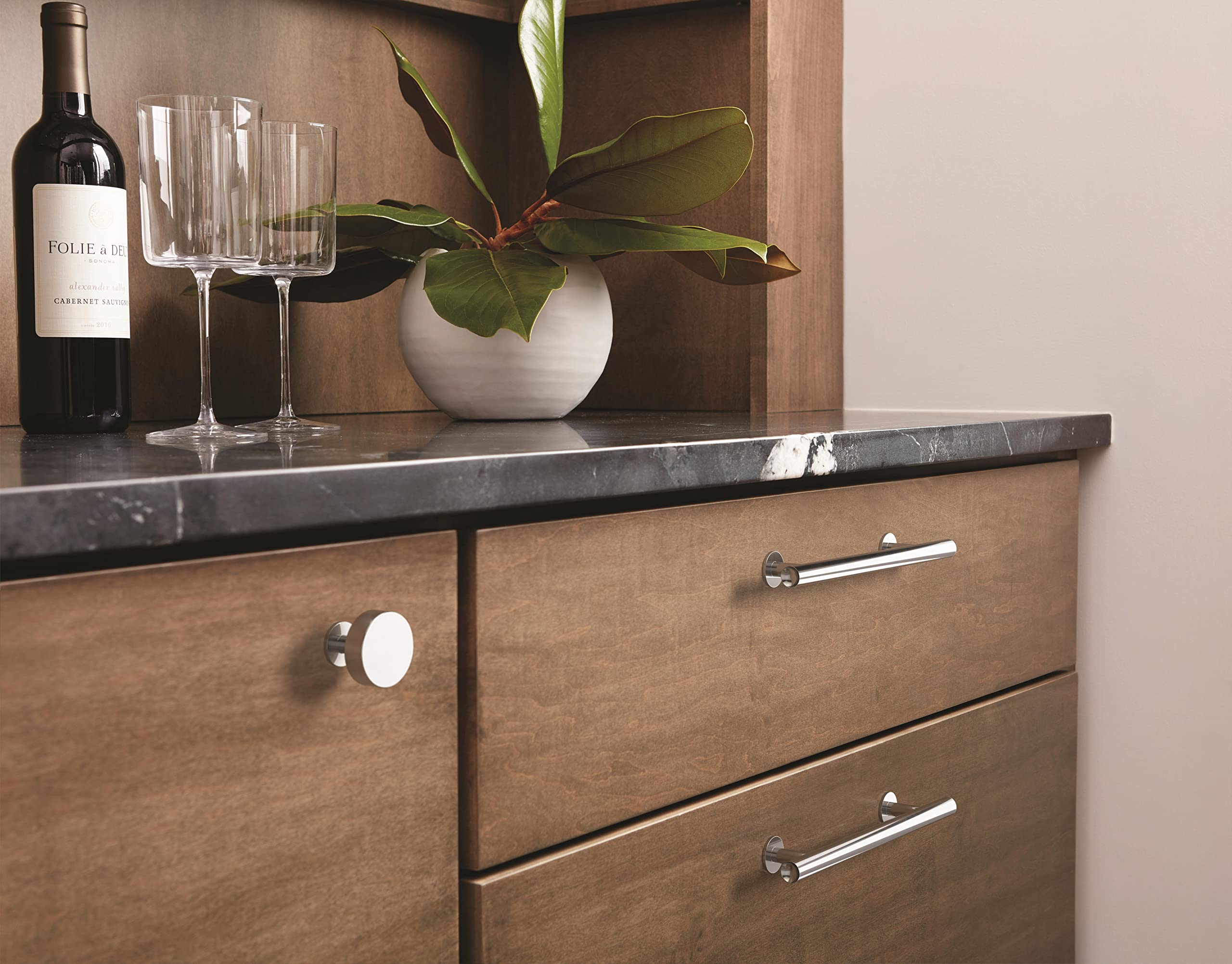 Amerock, Polished Chrome, 5-1/16 in. Center-to-Center - Image 3