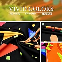 Vista 5 de Avezano Decoraciones de flores silvestres para baby shower, con texto en inglés "A Little Wildflower is On The Way", telón de fondo para baby