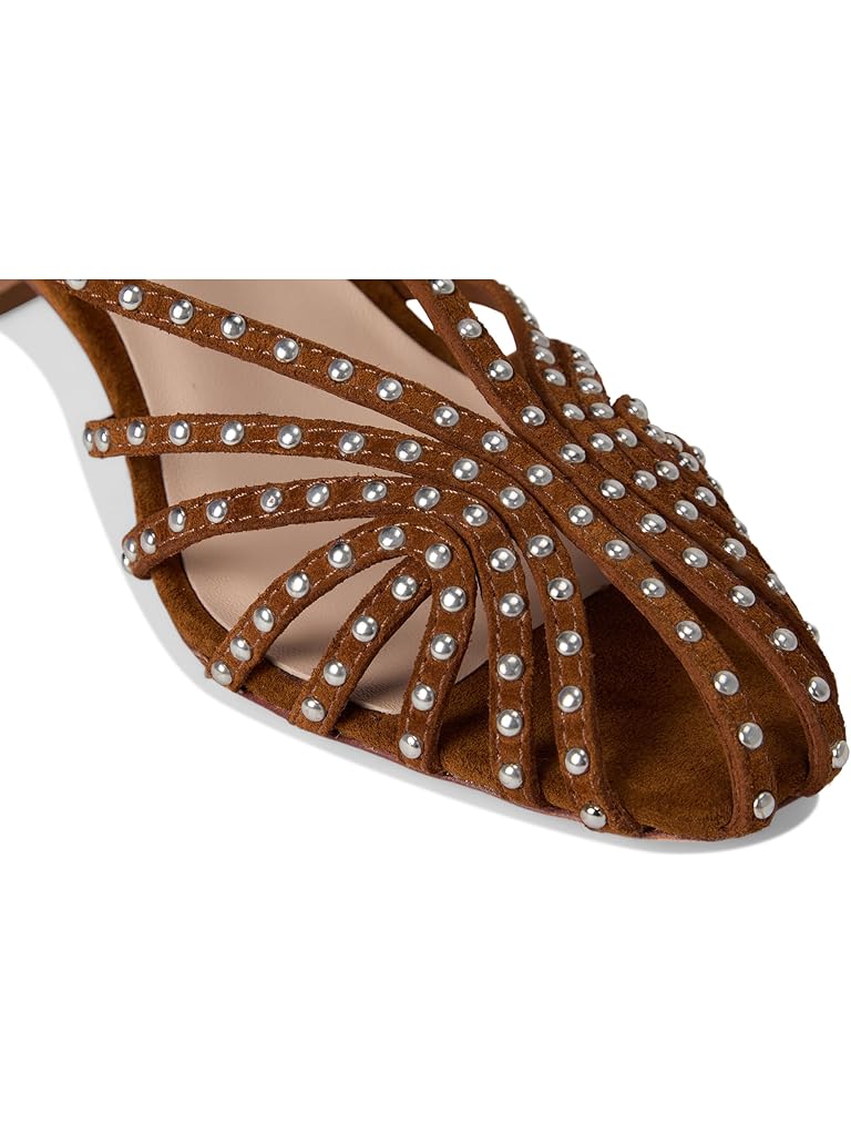 Metallic Loeffler Randall Priscilla Lattice Slingback Mid-heel Sandal