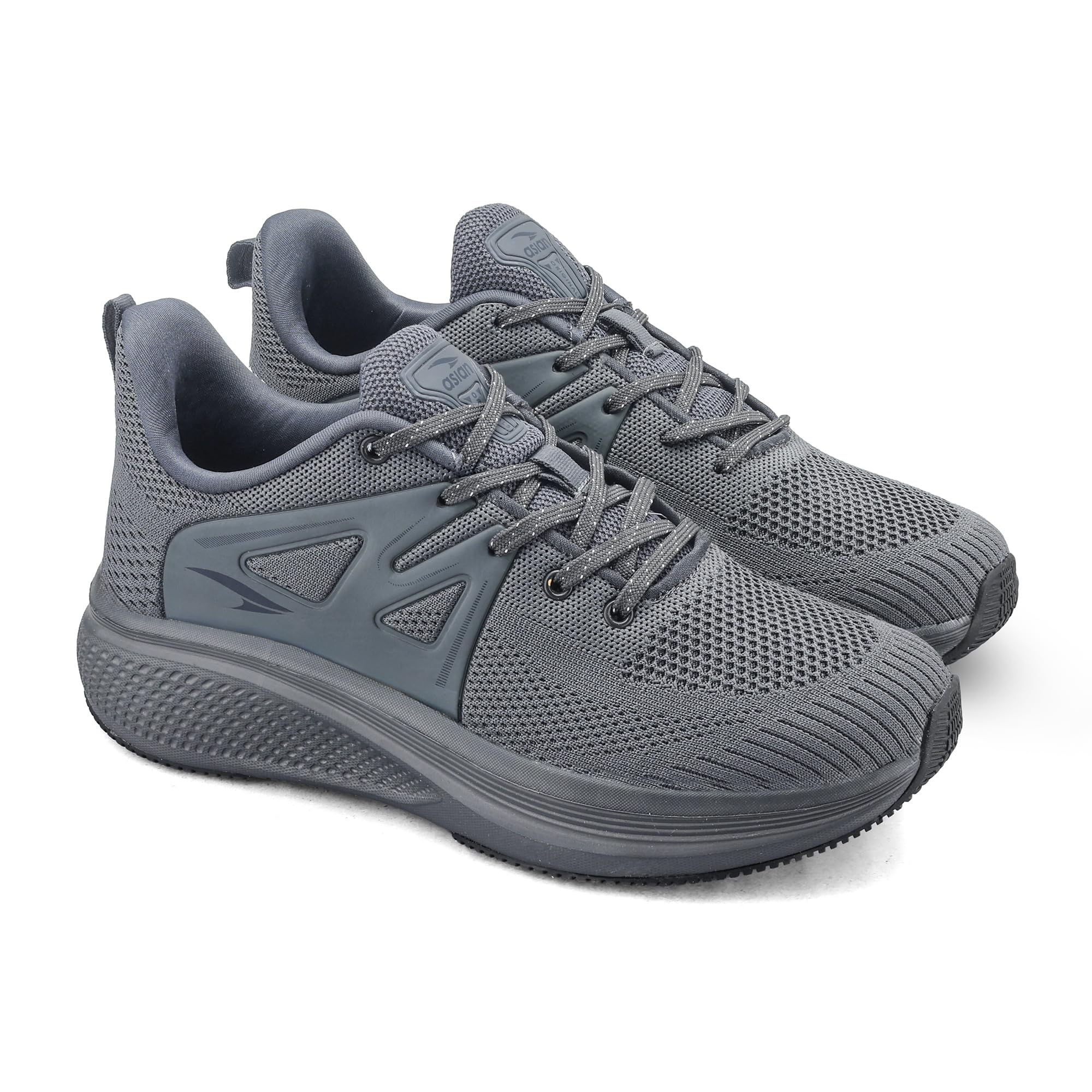 asian Raftaar-23 Men’s Running Shoes | Breathable Knit Upper, Cushioning Comfort & Durable TPR Grip Sole | Lightweight Sports Shoes for Walking, Gym & Daily Use-picture-21