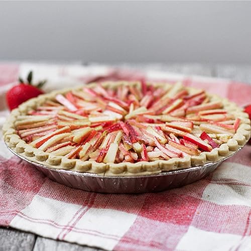 Miniatura 6 de FUNSTITUTION Moldes redondos desechables de aluminio para tartas (paquete de 30) Sartenes desechables de 7 pulgadas Sartenes redondos de papel de