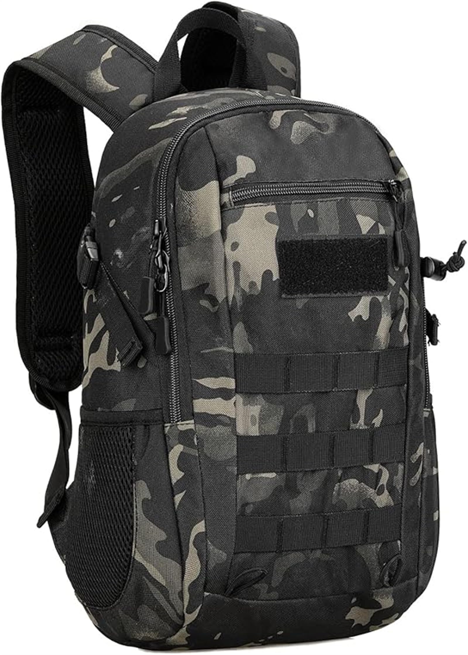 Military Tactical Backpack Large 20L Waterproof Army Assault Bag Pack for Hiking, Trekking, Hunting,Camping (Dark Camo)