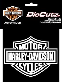 Chroma Graphics Harley Davidson Die Cutz - White Decal