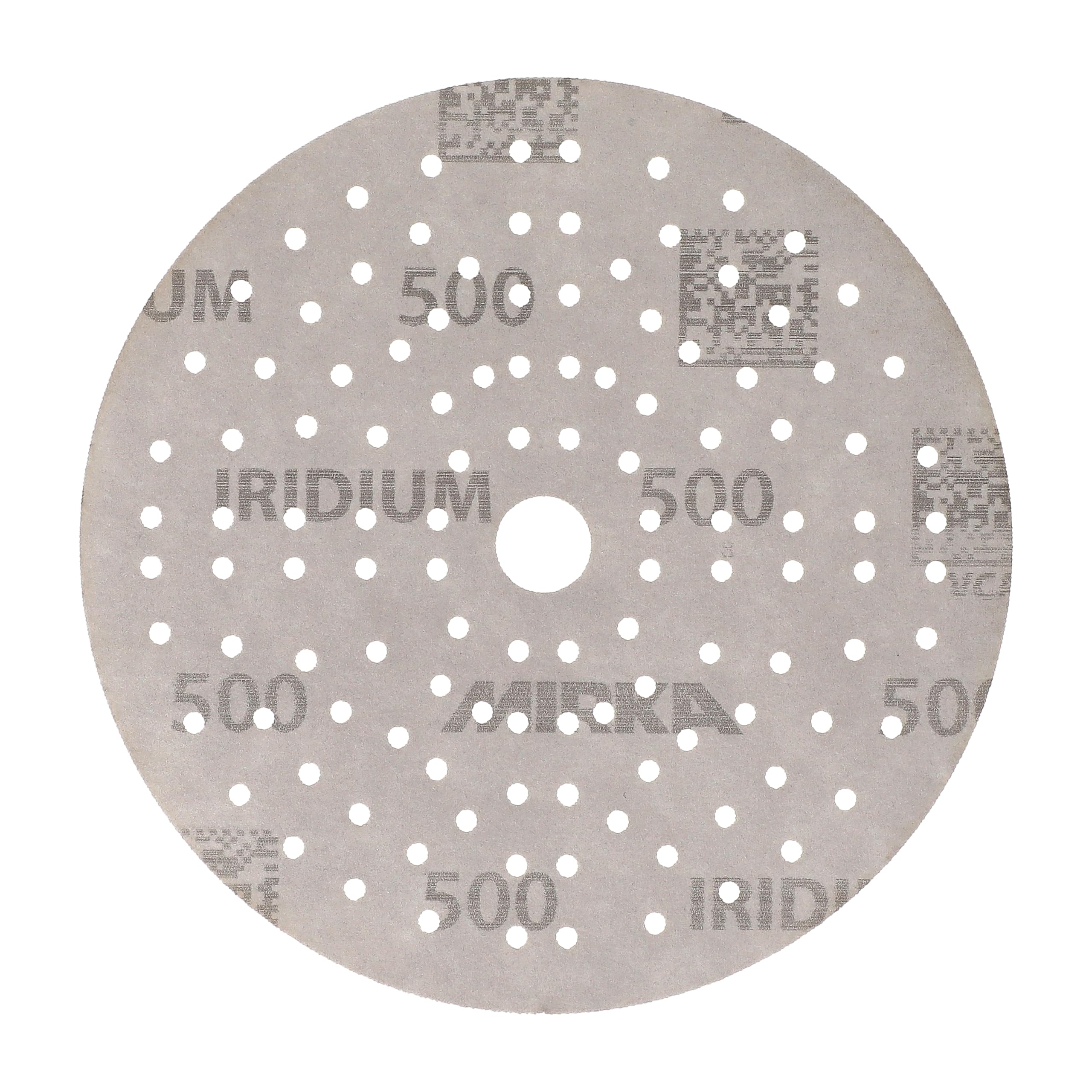 Mirka papier ścierny Iridium 150 mm rzep 121 otworów ziarnistość 500