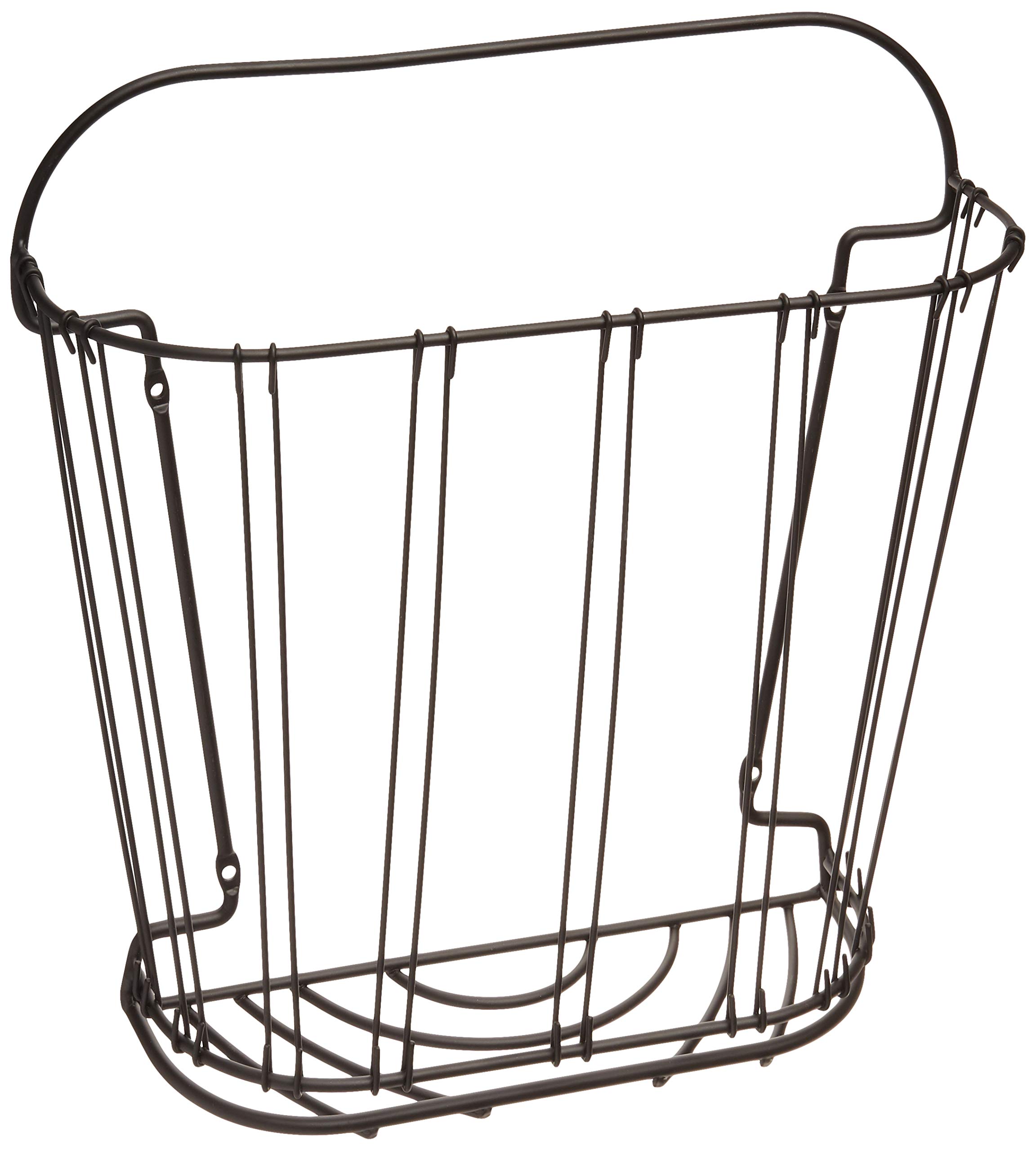 Spectrum DiversifiedDouble Wire Wall-Mount Magazine Rack, Black
