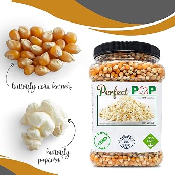 Premium Gourmet Original Popcorn Kernels (Butterfly Style) - 2lbs