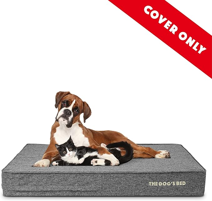 Funda de Repuesto para Cama de Perro Tamaño XL Lino Lavable miniatura 4