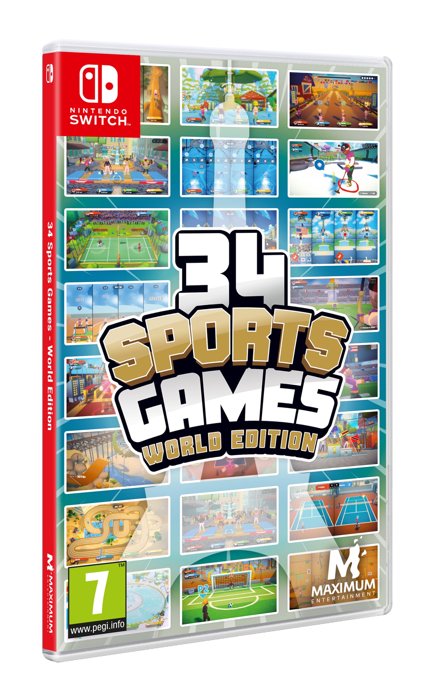 Amazon.com: 34 Sports Games - World Edition (Switch) : Video Games