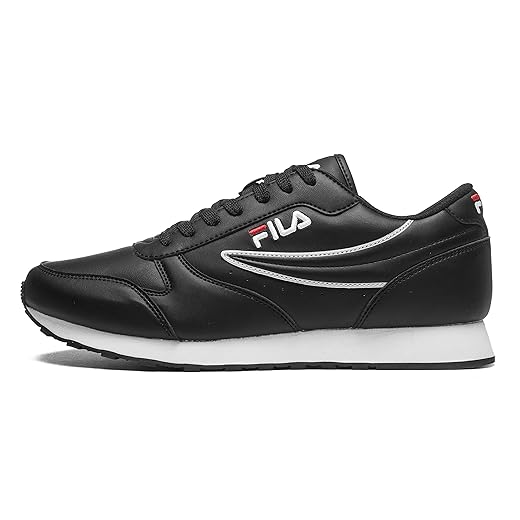 Fila Men's Orbit Low Trainers UK 6 Black