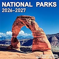 Qzyoneei 2026 National Parks Wall Calendar 12x12 - Jan 2026 to Jun 2027, Holidays Marked, Premium Paper for Easy Organizing