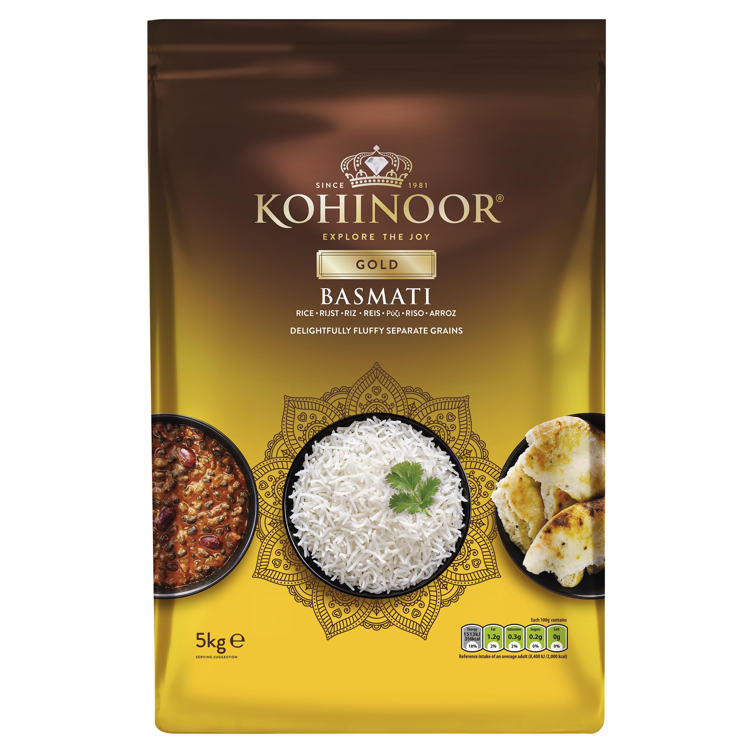 Kohinoor Gold Basmati Rice 5kg