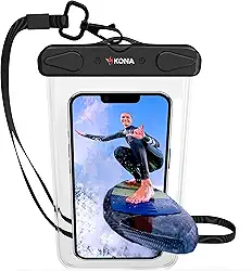 Kona Bolsa flutuante para celular Submariner – Capa universal à prova d'água para iPhone | A melhor proteção para celular mantém seu dispositivo seco e seguro