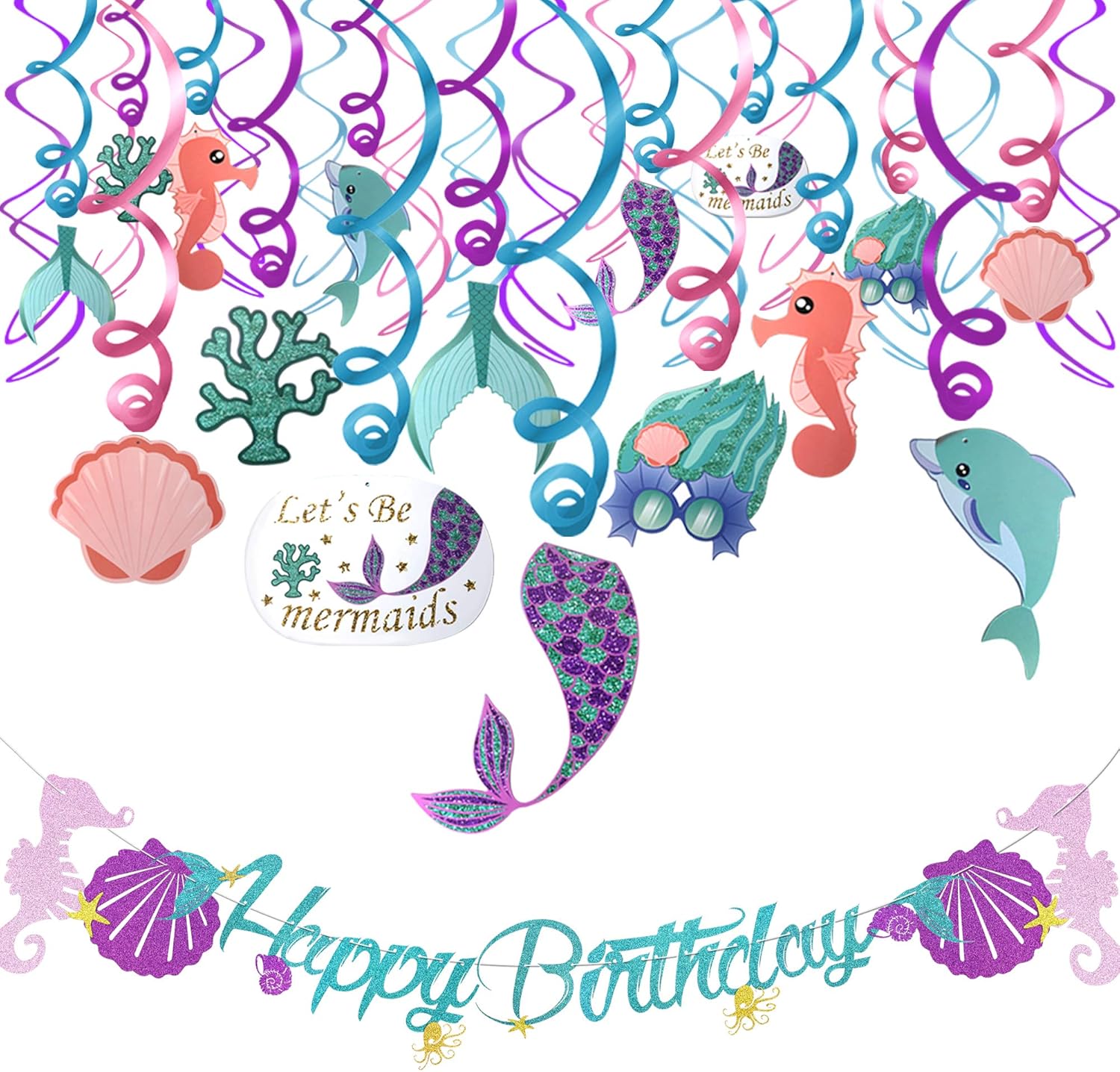 è una ragazza decorazioni per la festa del bambino