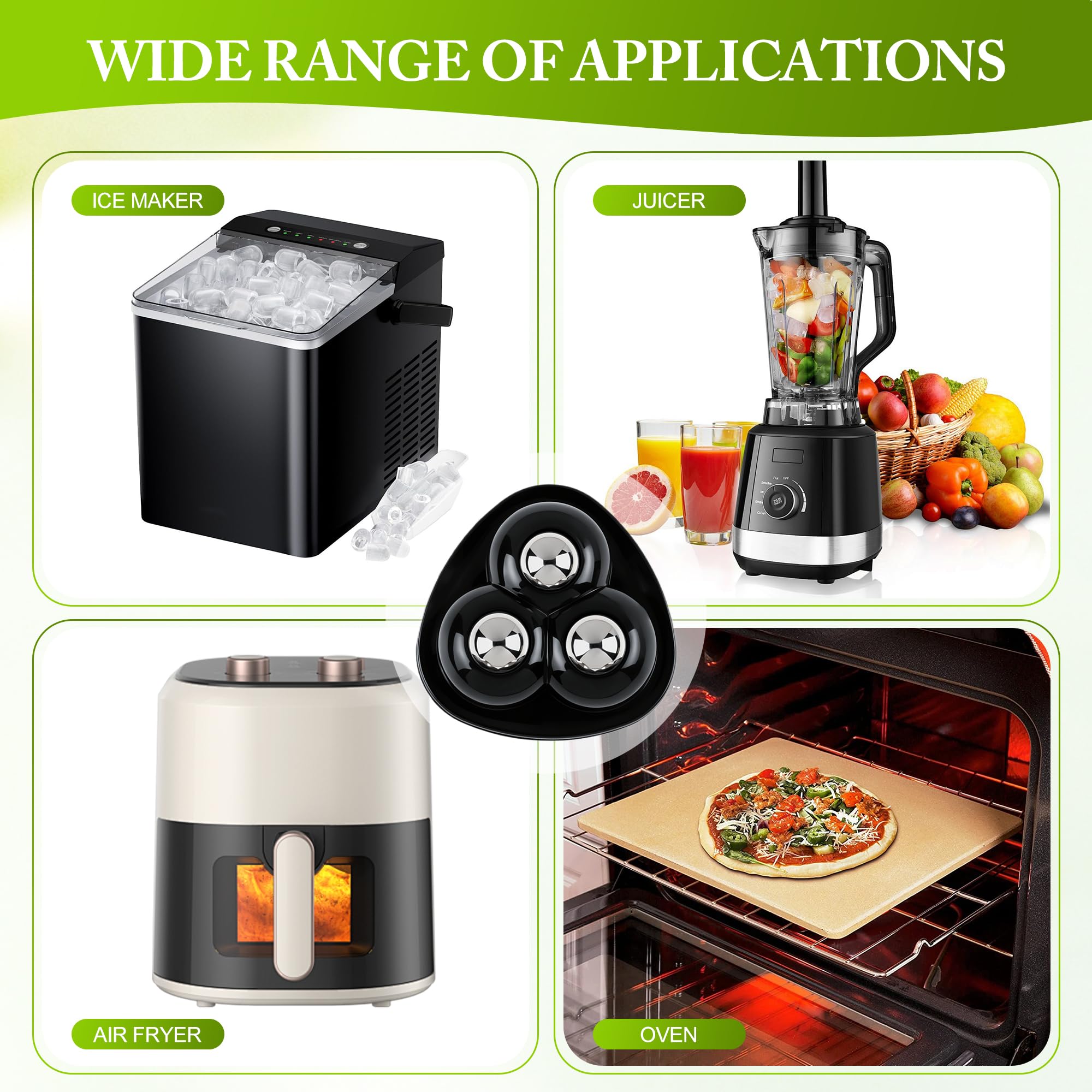 Appliance Sliders - 8 Pack, Smooth Rolling -4