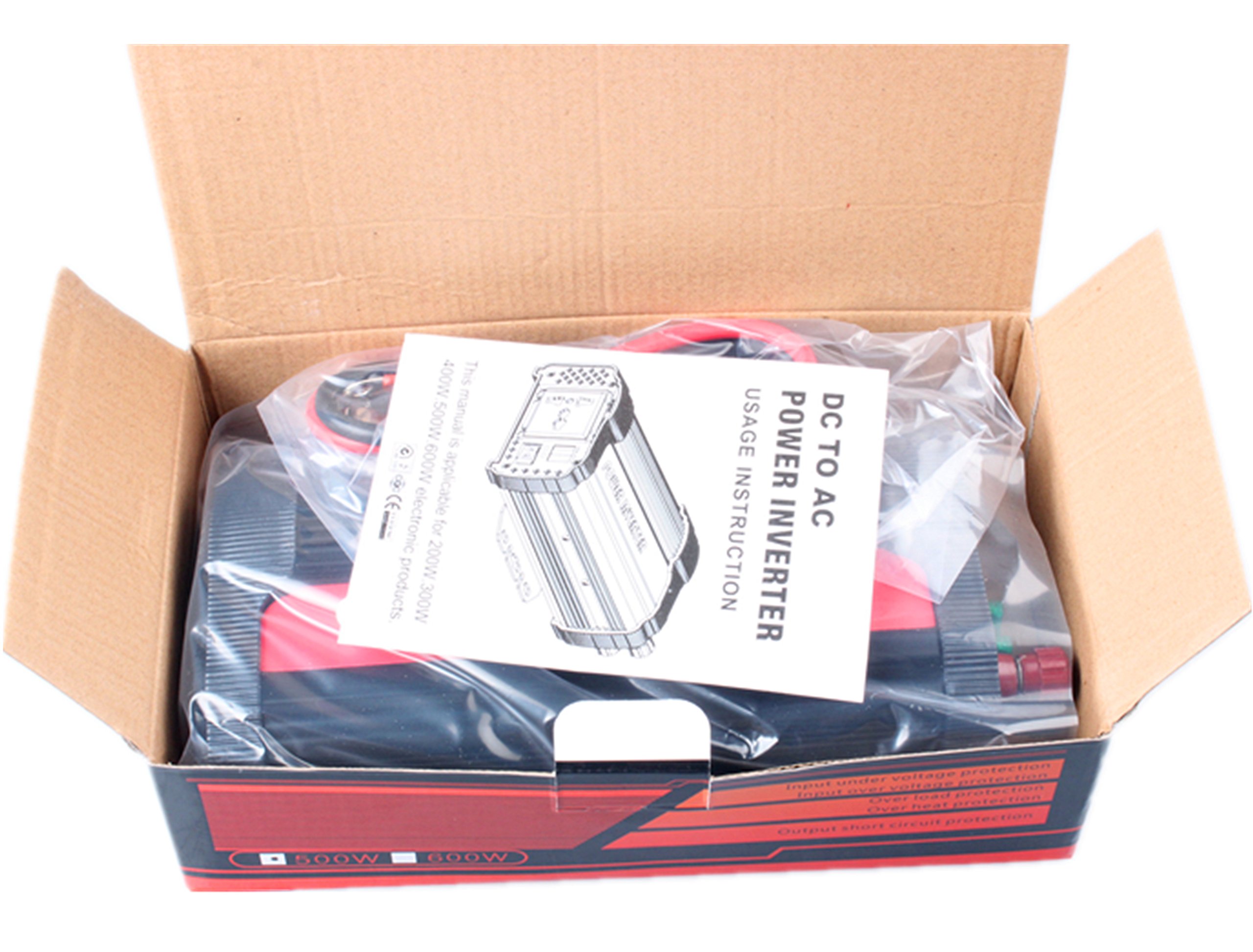 GOWE 1500 W inversor 12 V DC a 230 V AC coche inversor AC enchufe & 2 USB puertos