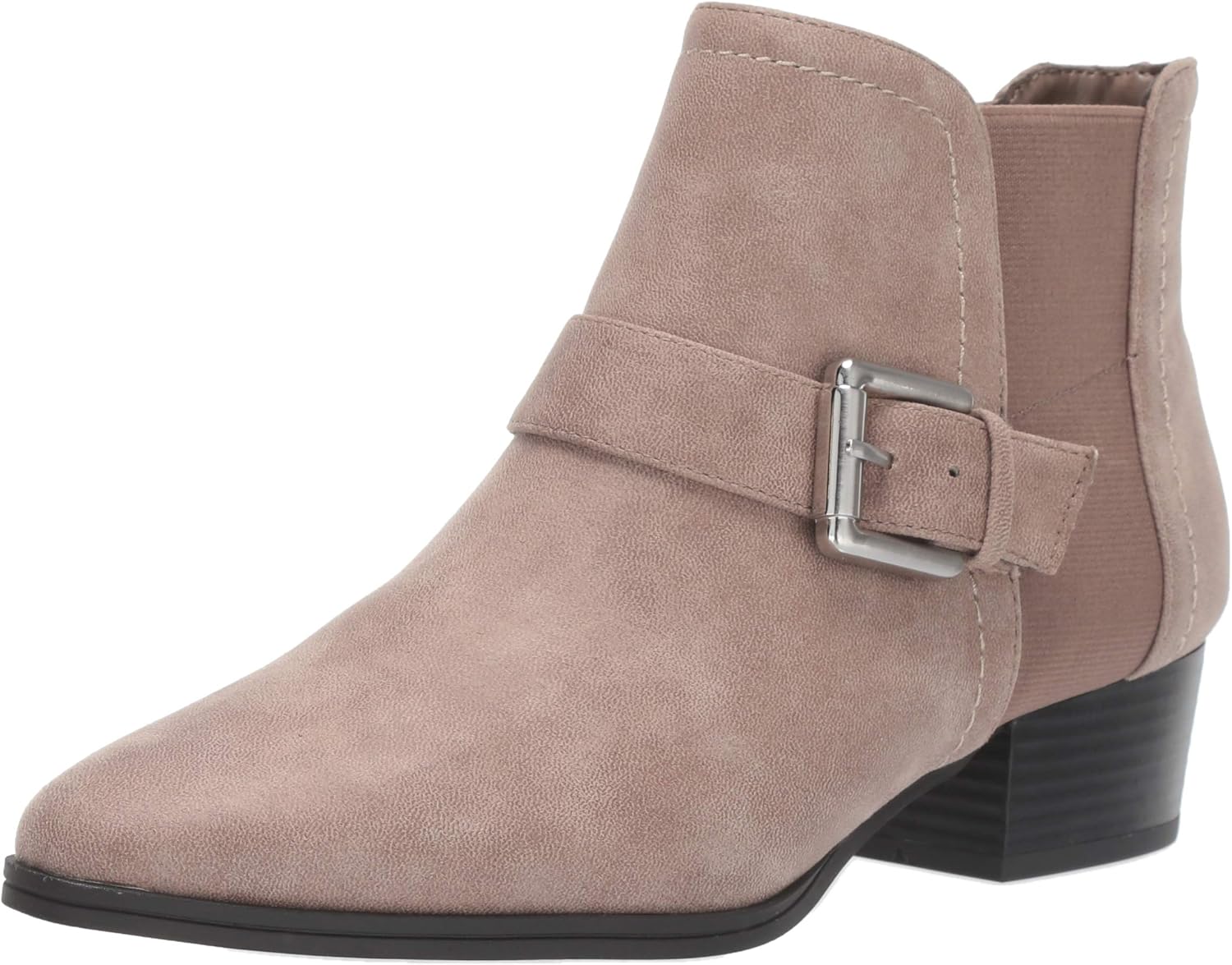 Aerosoles Women's Cross Out Ankle Boot, Grey Fabric, 5 M US
