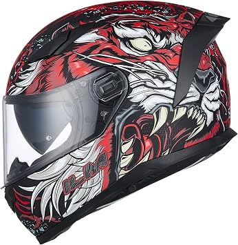 ILM MIPS Motorcycle Full Face Helmet Pinlock Insert Anti Fog Dual Visor Racing Casco de Moto Men Women DOT Model 129M