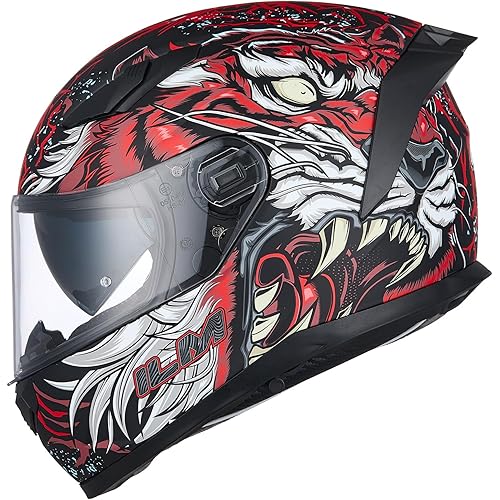 ILM MIPS Motorcycle Full Face Helmet Pinlock Insert Anti Fog Dual Visor Racing Casco de Moto Men Women DOT Model 129M