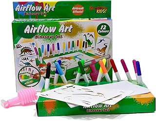 Dinosaur Airflow Pens | Airflow Art Set | Kids Airflow Pens | Kids Arts and Crafts