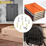 Chicago Screws and Extention Posts, 100 Pack Scrapbook Extension Screws, 2 Colors 4 Sizes Chicago Screws Kit, Replacement Album Extension Rod for Binding Scrapbook Photo Album