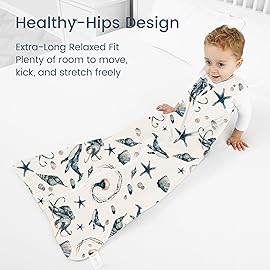 TOTBASIC Baby Sleep Sack 15-18-24 Months Light Wearable Blanket for Babies with 2-Way Zippers, 0.5 TOG Premium Soft Breathable Sleeping Bag for Toddler Boys Girls 2-Pack