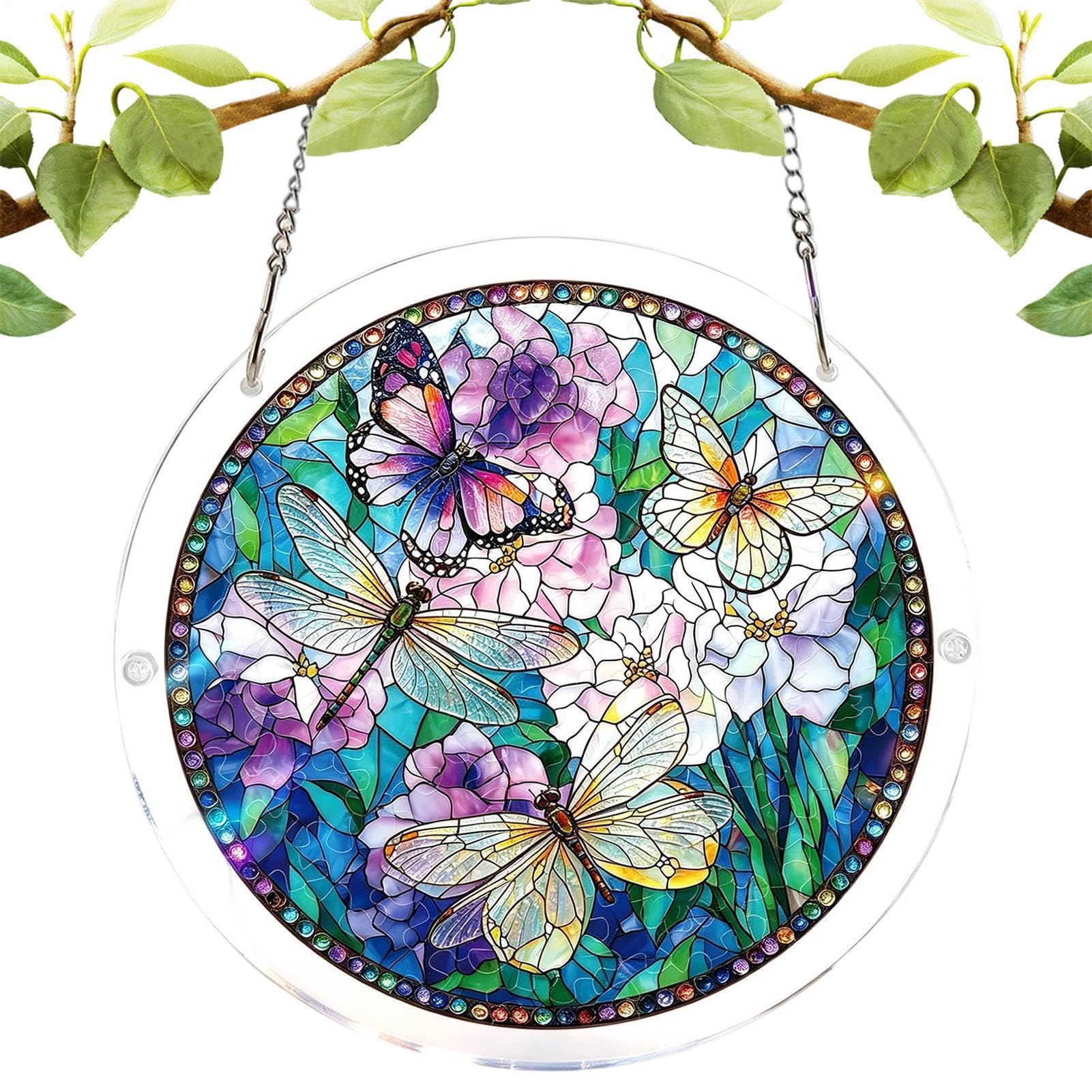 Travaux manuels suspendus attrape-soleil cadeau anniversaire