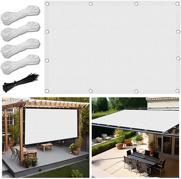 Toldo Vela de Sombra 1.2x1.8m Rectangular Impermeable Toldos Exterior Terraza Protección Rayos UV Resistente al Desgarro para Terraza Balcon Patio Exteriores Jardín con Ojales y Cuerdas de Fijación - 1