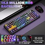 AJAZZ AK980 V2 Pro Mechanical Keyboard, 10000mAh Battery & Dual 8K Tri-Mode Gaming Keyboard with LCD Screen & Metal Knob, Hot Swappable Creamy Keyboard,for Win/Mac(Purple,Lychee Switch)