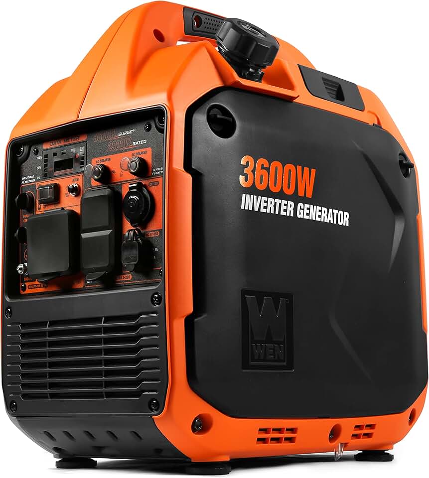 WEN 3600-Watt Portable Inverter Generator