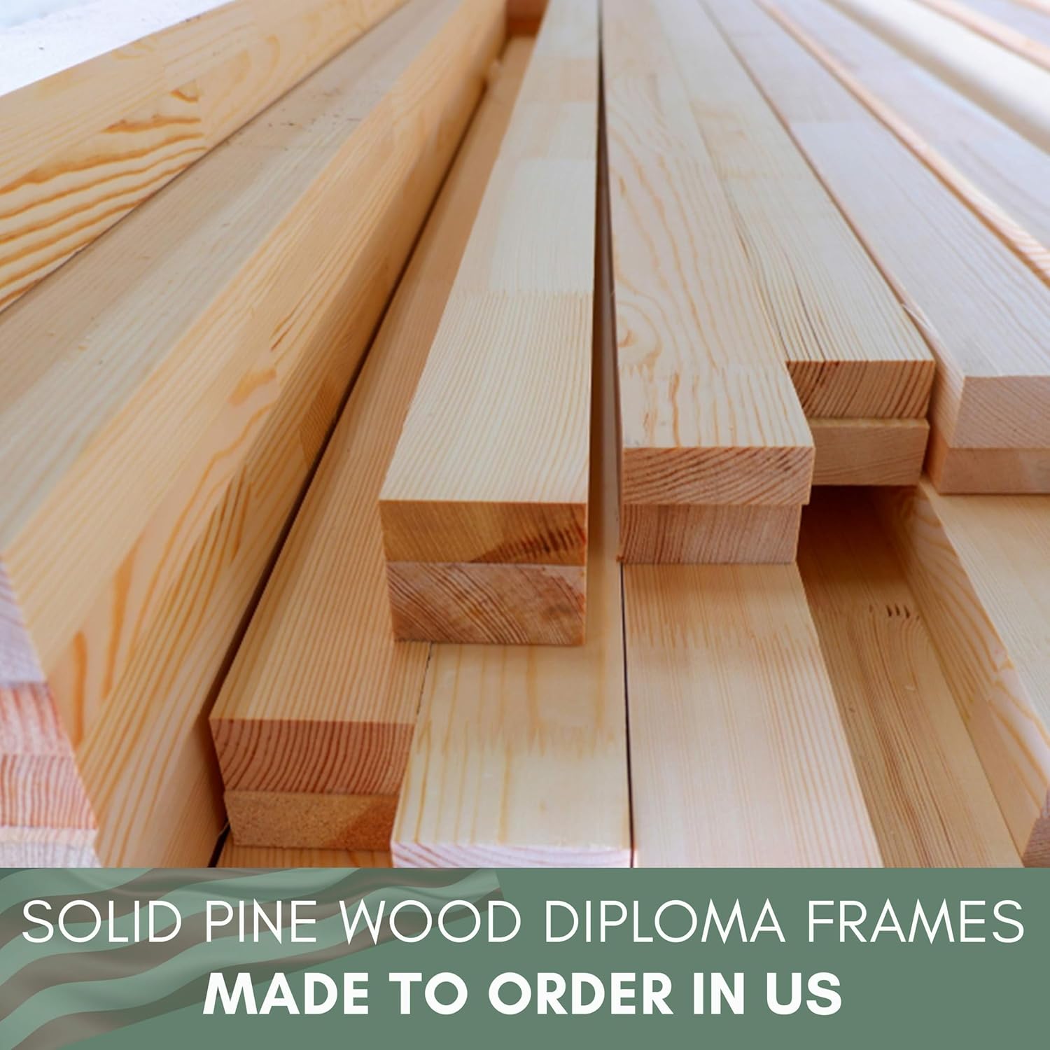 CountryArtHouse 16x19 Black Diploma Frame Solid Wood - Black on Black Double Mat - Displays 12x15 Diplomas with Mat or 16x19 Inch Without Mat - with Acrylic Front and Foam Board Backing