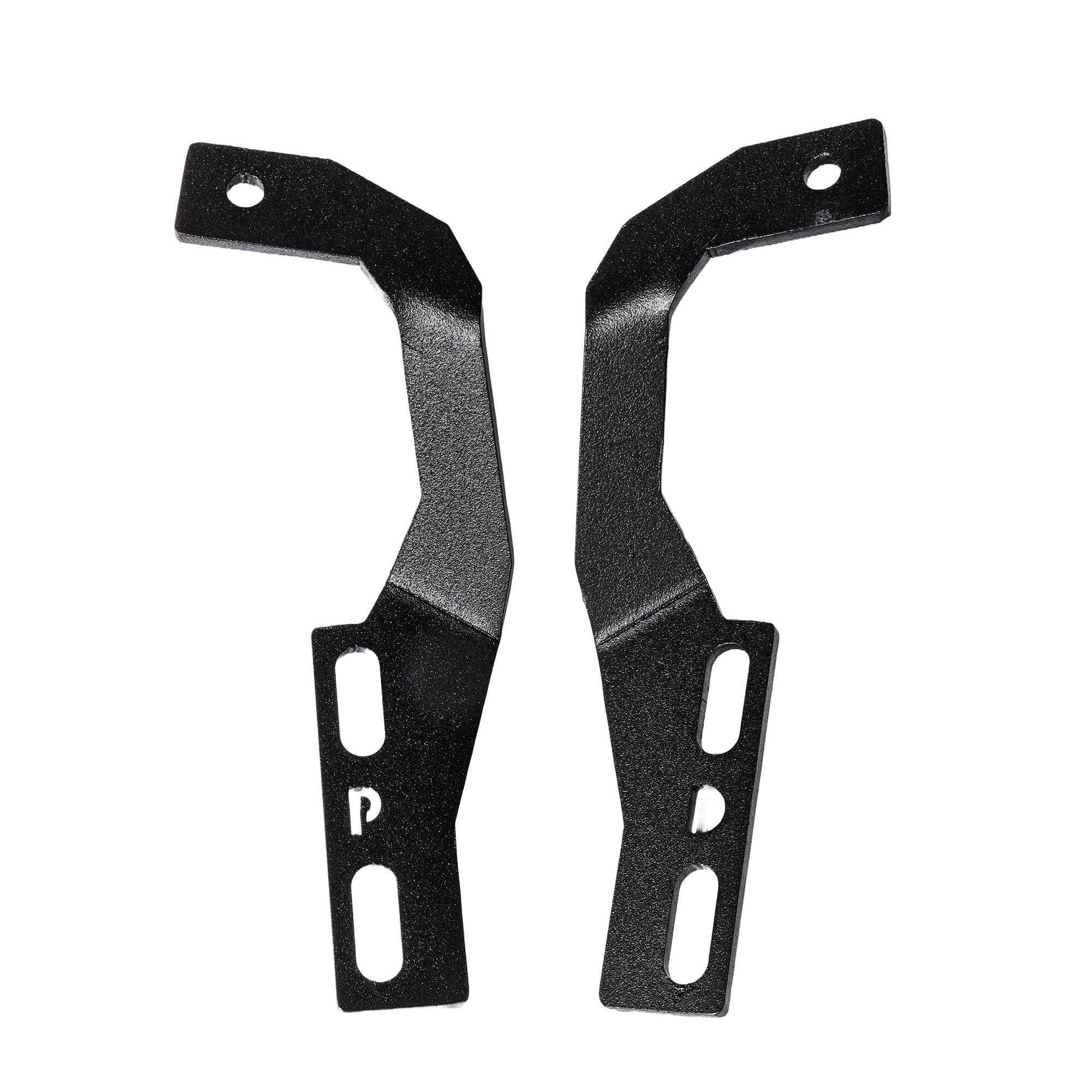 Go Rhino XE Hood Hinge Cube Light Mount | Mild Steel, Textured Black | 732305T | Fits 2010-2022 Lexus GX460, SUV