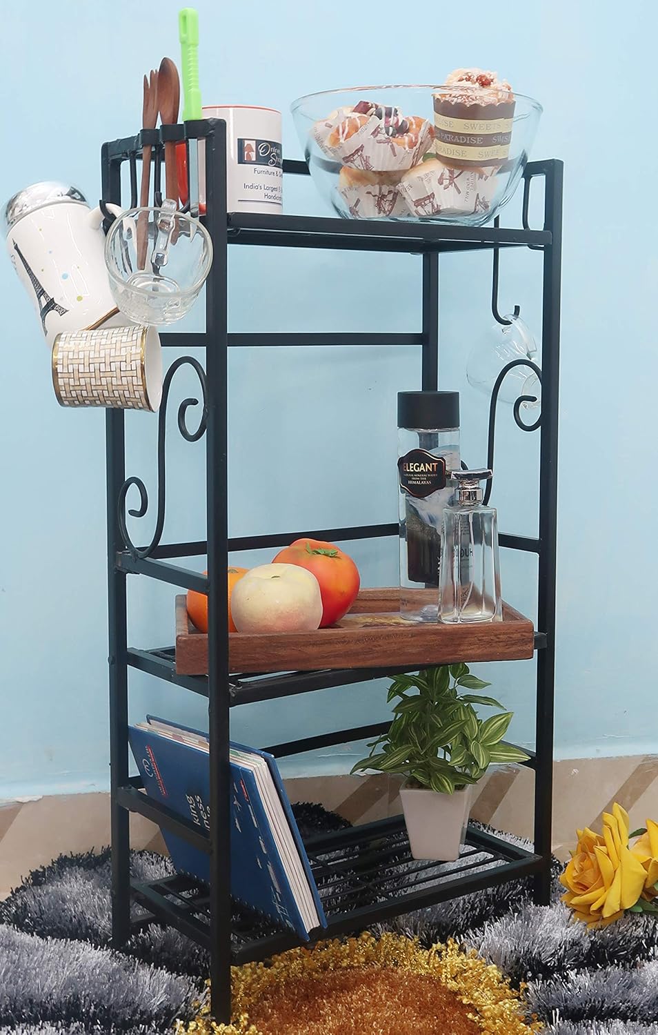 Multipurpose 3 Tier Kitchen Rack/Storage Shelf/Cutlery