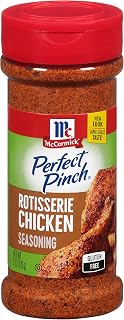 McCormick Perfect Pinch Rotisserie Chicken Seasoning 5 oz - Gluten-Free Blend for Roasted Flavor on Chicken, Pork & Salmon