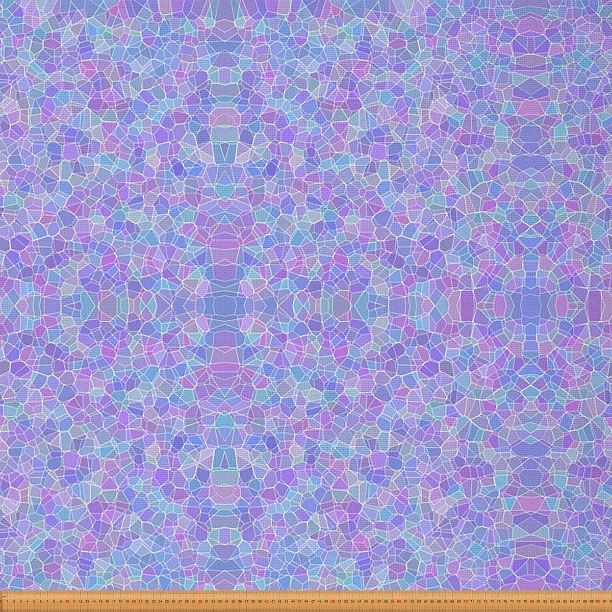 Tela geométrica bohemia de mandala de The Yard, tela de tapicería floral natural para sillas, tela de arte abstracto Modren para tapicería y proyectos de bricolaje, 3 yardas, (L276 x W150 cm) colorida