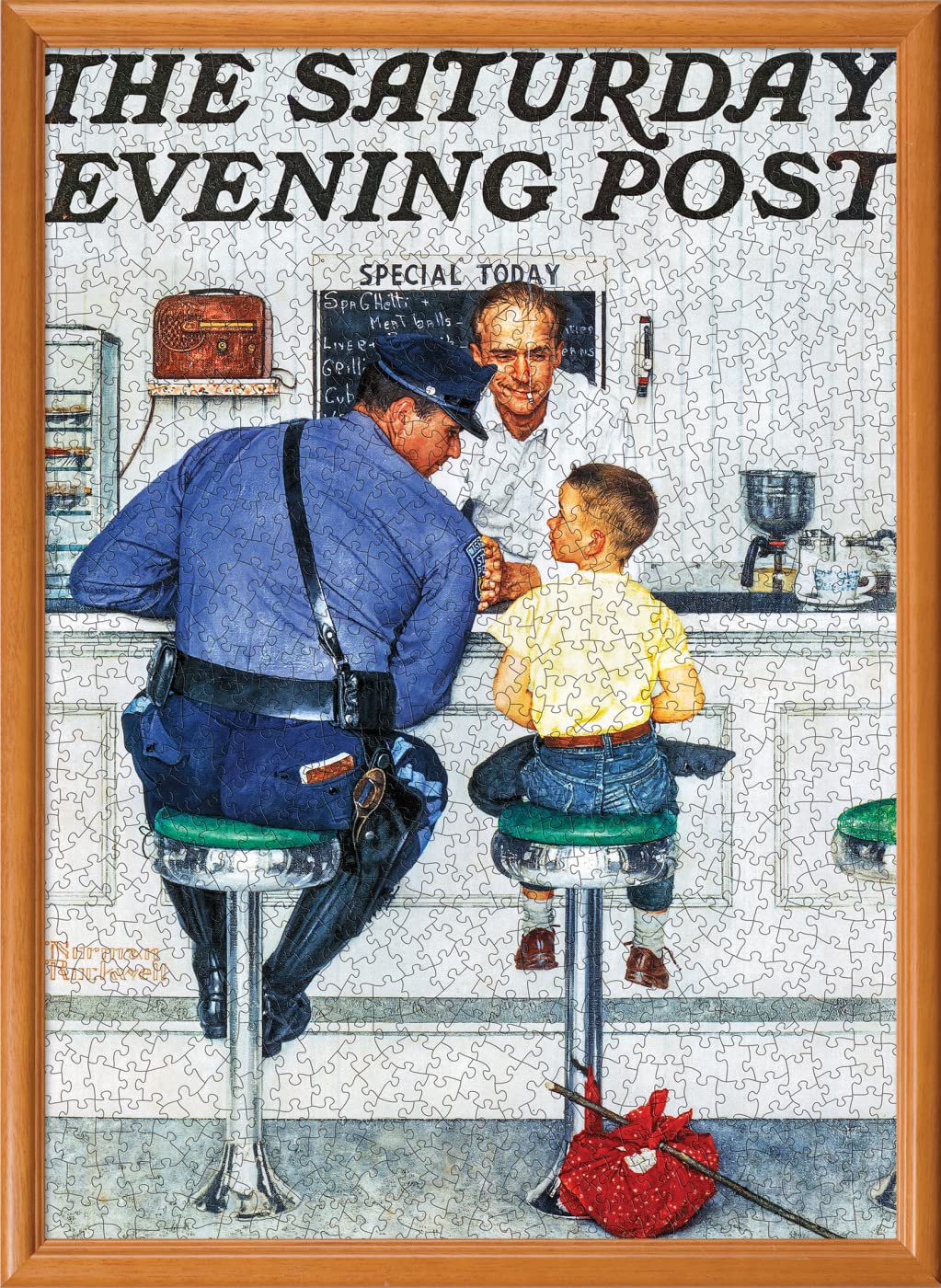 Masterpieces Saturday Evening Post Runaway Jigsaw Puzzle (1000
