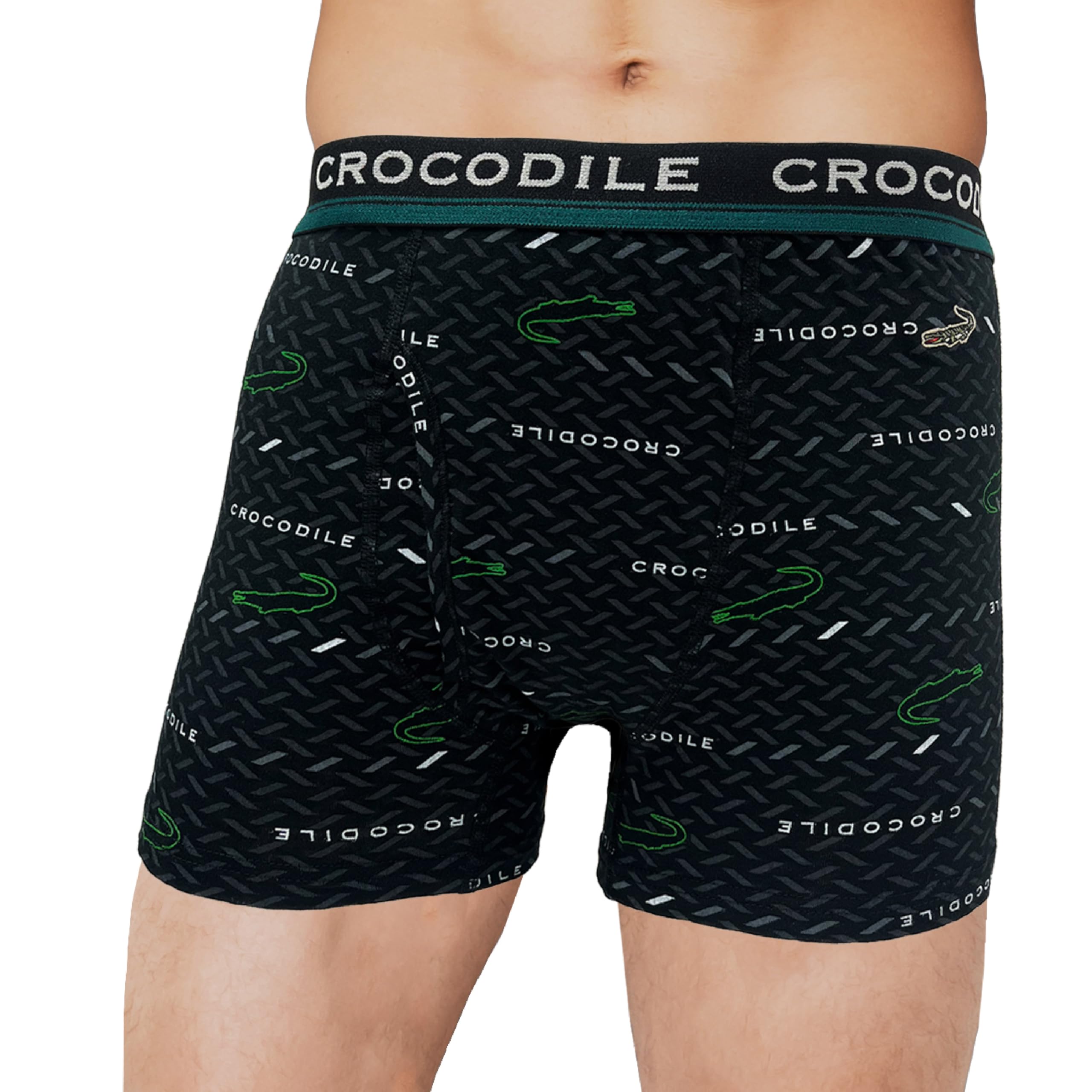 CROCODILE ボクサーブリーフチョイ漏れ対策 内側に特殊加工 前開きボクサーブリーフメンズ
