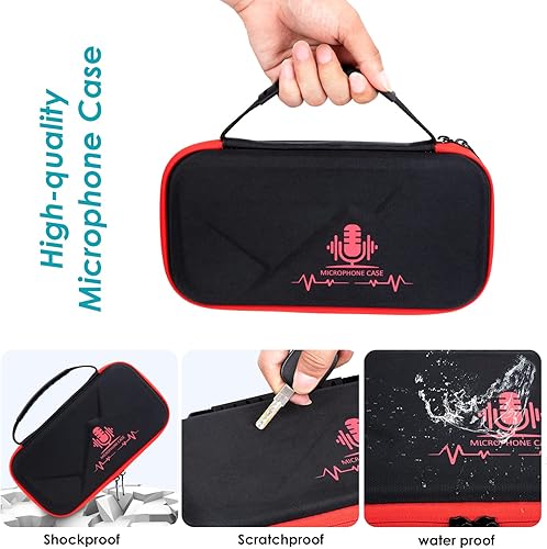 Vista 19 de MV7 MV7X MV7+ Brazo Boom - Brazo de micrófono con cubierta de espuma compatible con Shure MV7 y Shure MV7X y Shure MV7+ Micrófono con filtro Pop por