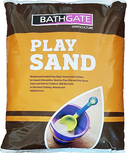 Himalayan Salt Store Children's Play Sand | Play Pit Sand | 25KG Bag | Non staining Non Toxic, Clean Graded Sand
