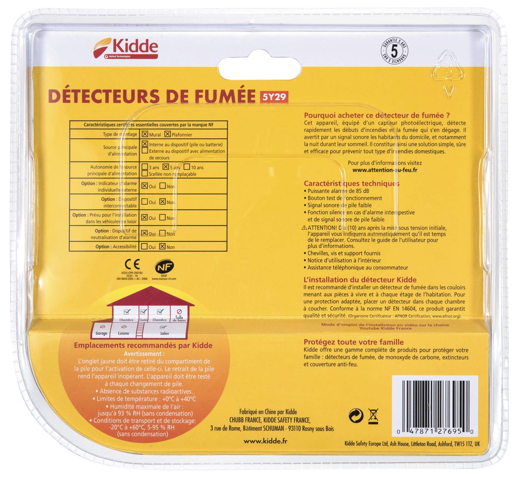 Kidde FireX Hardwire Smoke Detector Alarm With Battery Backup Model Kidde FireX Hardwire Smoke Detector Alarm With Battery Backup Model