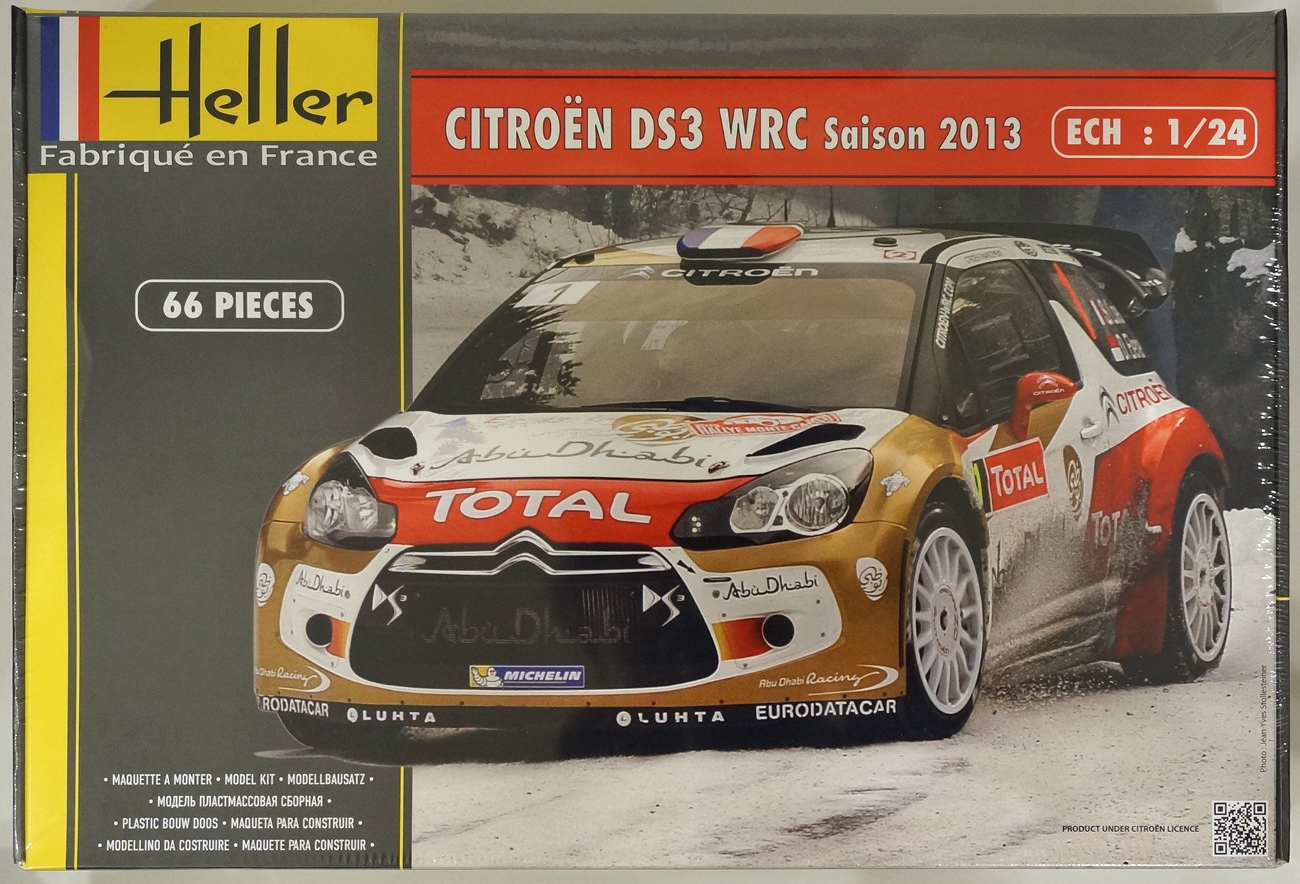 Heller 1:24 - Citroen DS3 WRC